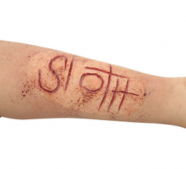 Sloth Sloth Lettering Makeup FXs