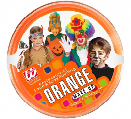 Orange makeup in a 25g bottle