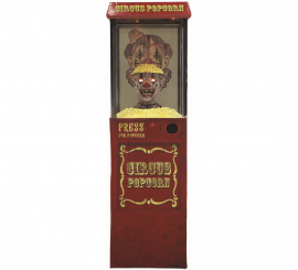 1.75cm Scary Popcorn Machine with Light, Sound and Movement