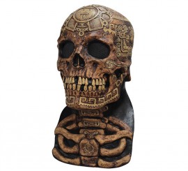 Máscara de Calavera Azteca Máscara de Calavera Azteca