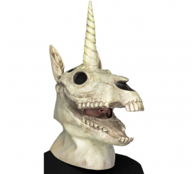 Einhorn-Schädel-Maske