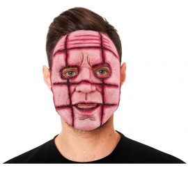 Checkered Cut Face Mask