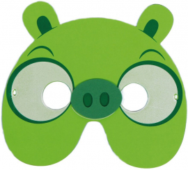 Video Game Green Pig EVA Mask