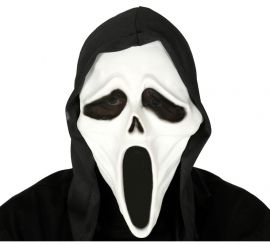 Killer Ghost Mask with Hood