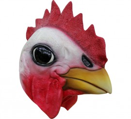 Maschera da gallo in lattice