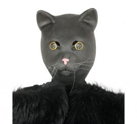 Máscara de Gato Gris