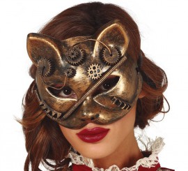 Steampunk Cat Mask