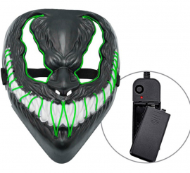 Monster Mask with Green LED