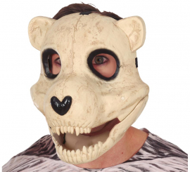 Masque d'ours en mouvement