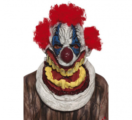 Clown géant Masque avec cheveux