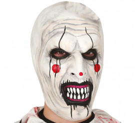 Masque de clown en latex