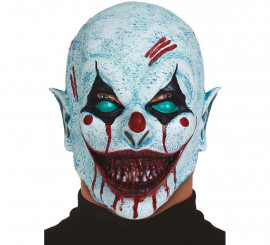 Lächelnde Clown-Maske aus Latex