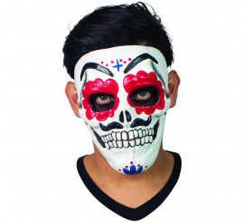 Sugar Skull Catrina Tag der Toten Maske