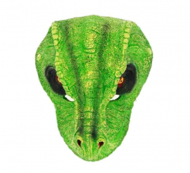 T-Rex mask dark eyes