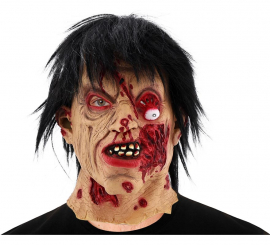 Zombiemaske mit Wackelauge