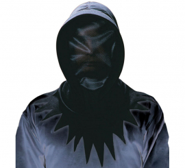 Black Mask with Hood
