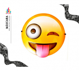 Mascara PVC Guiño Lengua