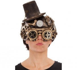 Brown Steampunk Mask