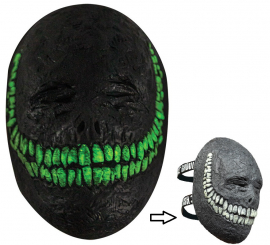 Urban Maske von Creepy Grinning mit Neon-Effekt