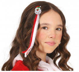 Santa Claus hair clip for children 30 cm