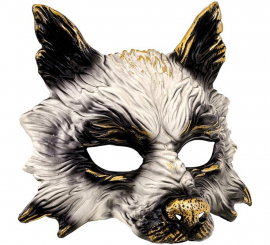 Media Máscara de Lobo