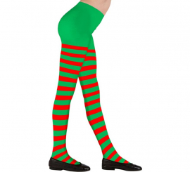 Medias a Rayas verdes y rojas para niños