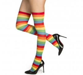 Rainbow tights