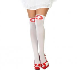 Nurse Stockings with Cross