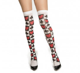 Poker Queen Tights