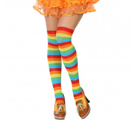 Multicolor Hippie Tights