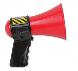 Red Firefighter Megaphone