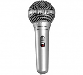 35cm Inflatable Microphone