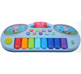 Mini Teclado Musical Peppa Pig Electrónico