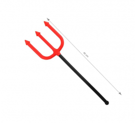 40cm Mini Red Trident