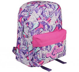 Soy Luna Pink Casual Backpack 32x40x14 cm