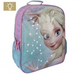 Elsa School Backpack with Light 31x41x13 cm