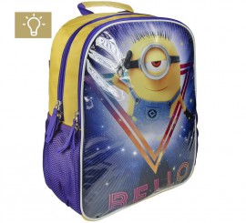 Minions School Backpack with Light 29x38x12 cm