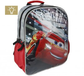 Lightning McQueen Light Up School Backpack 29x38x12 cm