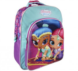 Shimmer And Shine School Backpack with embossing 31x41x13 cm