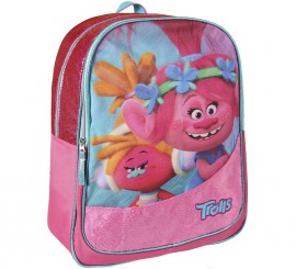 Pink Trolls School Backpack 31x42x13 cm