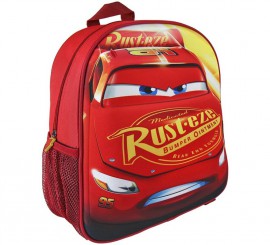 Lightning McQueen Children's Backpack with relief 25x31x10 cm