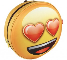 Children's Backpack Emoji In Love with relief 28x28x9 cm