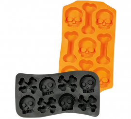 Halloween Cube Molds in 2 Assorted Models 12x22 cm