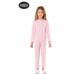 Mono o Maillot de Color Rosa Spandex para Niños