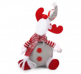 Christmas Reindeer Pendant Doll 27x14 cm