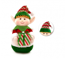 30 cm Velvet Green Elf Doll