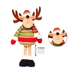 90 cm Stretchable Reindeer Doll