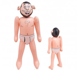 Inflatable doll of husband or man in 90 cm underwear