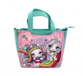 Shine Unicorn Toiletry Bag with Medium Pockets of 30x20x14 cm