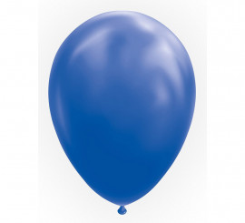 Pack de 10 Globos Color Azul Oscuro de 30 cm